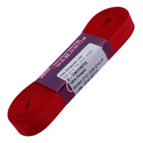 Fita De Gorgurão Fina 10mm ( 1 Cm ) 10 Metros N2 Cor Vermelho Liso