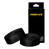 Fita De Guidão Preta Fibra De Carbono Bike Ciclismo Riderace