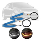 Fita De Led Ford Fusion / Drl Seta Sequencial / Par