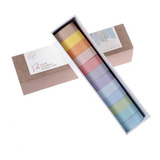 Fita Decorativa Washi Tape Pastel Kit