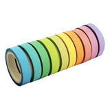 Fita Decorativa Washi Tape Tons Pastel
