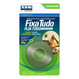 Fita Dupla Face Fixa Tudo Transparente Tekbond 12mmx2m