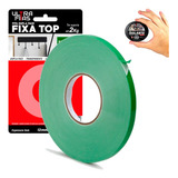 Fita Dupla Face Vhb 12 Mm X 20 Metros - Verde + Brinde
