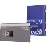 Fita Dvcam Pdv-64n Sony Nova Original (10 Unidades)