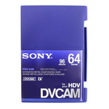 Fita Dvcam Sony Pdv-64n 64 Minutos
