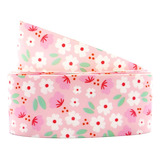 Fita Estampada Flores Princess - 38mm X 10m - Ro.152889 Cor Rosa Bb