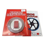 Fita Friso De Roda Refletivo P/ Motos Alcom C/ Aplicador