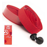 Fita Guidão Bike Speed Absolute Eva Confortável Et1 Vermelho