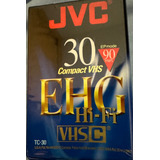 Fita Jvc Compact Vhs Ehg 30 Hi-fi 90 Minutos Nova E Lacrada