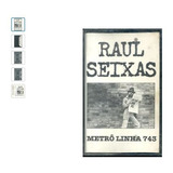 Fita K7 Cassete Raul Seixas Metrô Linha 743 Transparente 