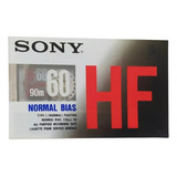 Fita K7 Cassete Sony Hf 60 Normal Bias Type I Lacrada