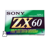 Fita K7 Cassete Sony Zx 60