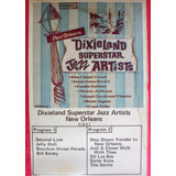 Fita K7 Dixieland Superstar Jazz Artists Importada Impecável
