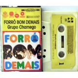 Fita K7 Grupo Chamego Forró Bom Demais 1986 / 51 Sucessos
