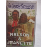 Fita K7 Os Grandes Sucessos De Nelson E Jeanette (lacrado)