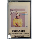 Fita K7 Paul Anka Cantando En Español 1986 Importado Lacrado