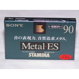 Fita K7 Sony Stamina Metal Es