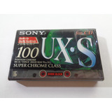 Fita K7 Sony Ux-s 100 -