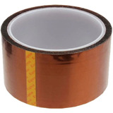 Fita Kapton Alta Temperatura Térmica 50mm 33 Metros No Full