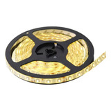 Fita Led 5050 5 Metros C/silicone Ip65 Branco Quente 
