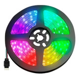 Fita Led 5050 Rgb Colorida 5 Metros 16 Cores 300 Leds Tensão De Operação 12v 110v/220v