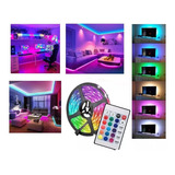 Fita Led 5050 Rgb Usb 3m Fundo Tv E Pc C/ Controle Oferta