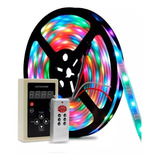 Fita Led Digital 6803 Rgb C/ Controle 133 Efeitos Ip67