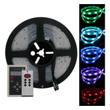 Fita Led Digital 6803 Rgb C/ Controle 133 Efeitos Ip67 