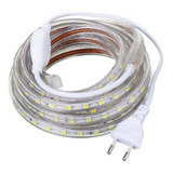 Fita Led Ligação 110v Direto Branco Quente Kit 4 Mt Completa Cor Da Luz Branco-quente Tensão De Operação 12v