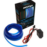Fita Led Luz Interna Neon Painel Carro 2 Metros Azul Tunnin