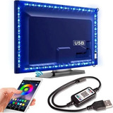 Fita Led Rgb 5m Tv Led Faixa De Iluminação De Fundo Usb App