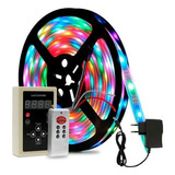 Fita Led Rgb 6803 5 Mts Controle Digital C/fonte Ip67