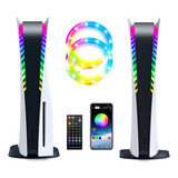 Fita Led Rgb Para Playstation 5 Ps5 Controle Remoto