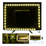 Fita Led Usb 5050 Rolo 3m 90 Leds Silicone Branco Quente Luz Branco-quente Tensão De Operação 5v 5v