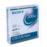 Fita Lto 1 Sony 200gb Nova A Pronto Entrega Kit 5 Unidade 