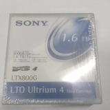Fita Lto-4 Ultrium 4 Sony 1.6tb Ltx800g Nova E Lacrada