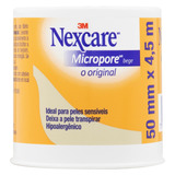 Fita Micropore Bege Nexcare 50mm X