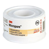Fita Micropore Hipoalergênica 25mm X