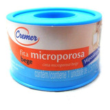 Fita Microporosa Cremer Bege 2,5cm X