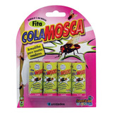 Fita Rolo Cola Mosca Mosquito Armadilha Para Mosca 4 Unidade