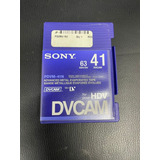 Fita Sony Dvcam Minidv 41min Hdv/dv 63min - Pdvm-41n