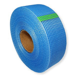 Fita Telada Azul Premium P/ Trincas Drywall 90mts X 48mm