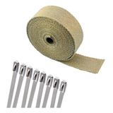 Fita Térmica / Termotape Escapamento 2polx10m Natural Spa