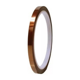 Fita Térmica De Poliamida Tipo Kapton 6mm X 33m