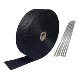 Fita Térmica Termotape Escapamento 15 Metros + 06 Zip Tie