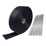 Fita Térmica Termotape Escapamento 15 Metros + 10 Zip Tie