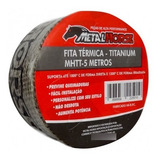 Fita Térmica Termotape Titanium P/ Escapamento 5 Metros 