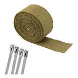 Fita Térmica Titanium Termotape Escapamento 2pol.x5m Spa