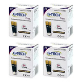 Fita Teste Glicose Tira Glicemia G-tech Free 200 Unidades