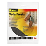 Fita Veda Fresta 3m Adesiva Espuma 19mm X 5 Mt Portas Janela